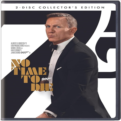 No Time To Die (007 노 타임 투 다이) (2021)(지역코드1)(한글무자막)(DVD)