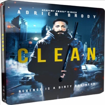 Clean (클린) (2021)(Steelbook)(한글무자막)(Blu-ray + DVD)