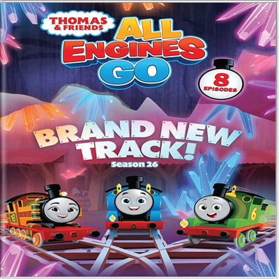 Thomas & Friends: All Engines Go! Brand New Track (토마스와 친구들: 올 엔진스 고! 브랜드 뉴 트랙)(지역코드1)(한글무자막)(DVD)