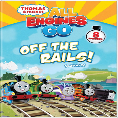 Thomas & Friends: All Engines Go ? Off the Rails (토마스와 친구들: 올 엔진스 고! - 오프 더 레일스)(지역코드1)(한글무자막)(DVD)