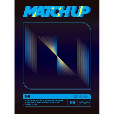 INI (아이앤아이) - Match Up (CD+DVD) (Blue Ver.)
