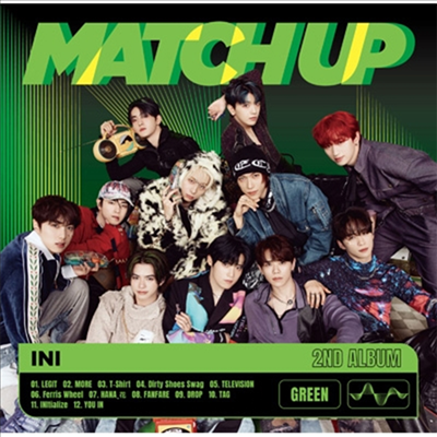 INI (아이앤아이) - Match Up (Green Ver.)(CD)