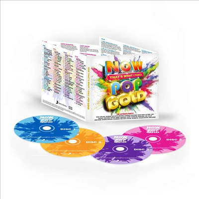 Various Artists - Now That&#39;s What I Call Pop Gold (Digipack)(4CD)