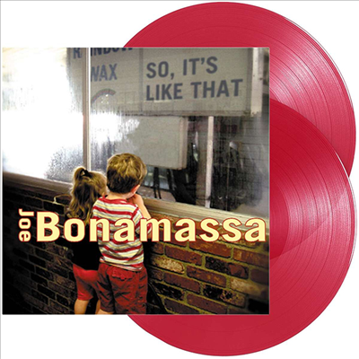 Joe Bonamassa - So, It&#39;s Like That (180g Tranparent Red Vinyl 2LP)