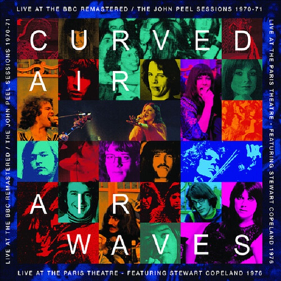 Curved Air - AirWaves - Live At The BBC Remastered / Live At The Paris Theatre (LP)