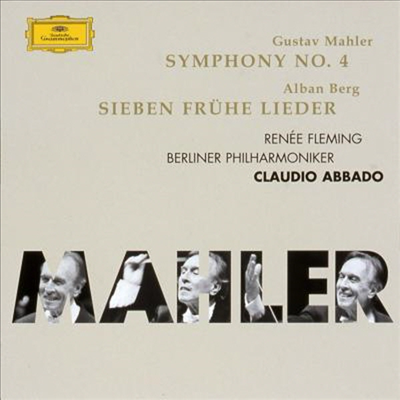 말러: 교향곡 4번 &amp; 베르크: 가곡집 (Mahler: Symphony No. 4, Berg: 7 Fruhe Lieder) (Ltd)(UHQCD)(일본반) - Claudio Abbado