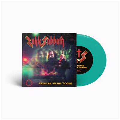 Zakk Sabbath - Fairies Wear Boots (7 Inch Colored Single LP)