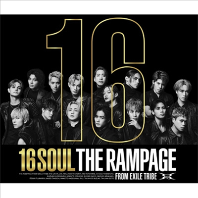 The Rampage From Exile Tribe (더 램페이지) - 16soul (3CD+1DVD) (Live Ver.)