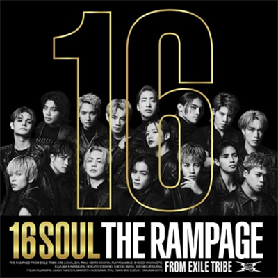 The Rampage From Exile Tribe (더 램페이지) - 16soul (CD+DVD) (Music Video Ver.)