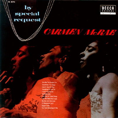 Carmen McRae - By Special Request (SHM-CD)(일본반)