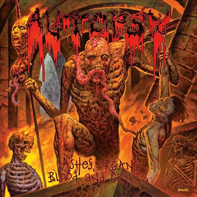 Autopsy - Ashes Organs Blood & Crypts (Ltd)(180g)(Orange Vinyl)(LP)