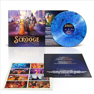 O.S.T. - Scrooge A Christmas Carol (스크루지: 크리스마스 캐럴) (Music From Netflix) (Soundtrack)(Ltd)(Color Vinyl)(LP)
