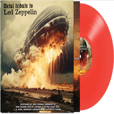 Tribute To Led Zeppelin - Metal Tribute To Led Zeppelin (Red LP)