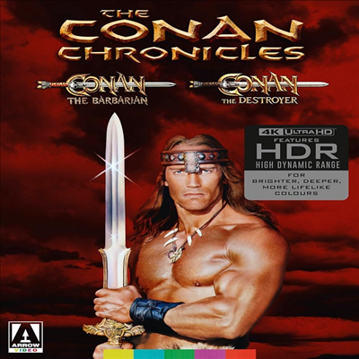 The Conan Chronicles: Conan The Barbarian (1982) / Conan The Destroyer (1984) (코난 - 바바리안 / 코난 2 - 디스트로이어)(한글무자막)(4K Ultra HD)