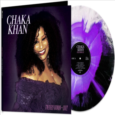 Chaka Khan - I&#39;m Every Woman - Live! (Gatefold)(Purple/White Haze LP)