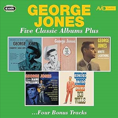George Jones - Five Classic Albums Plus (Remastered)(Bonus Tracks)(5 On 2CD)