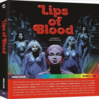 Lips of Blood (Levres de sang) (Limited Edition) (립스 오브 블러드) (1975)(한글무자막)(4K Ultra HD)