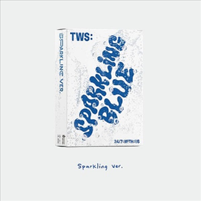 투어스 (TWS) - Sparkling Blue (1st Mini Album)(Sparkling Version)(미국반 독점 엽서)(미국빌보드집계반영)(CD)