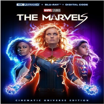 Marvels (더 마블스) (한글무자막)(4K Ultra HD+Blu-ray)