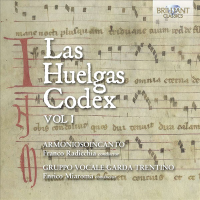 우엘가스 사본 1권 (Las Huelgas Codex Vol.1) (2CD) - Franco Radicchia