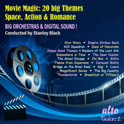 Stanley Black - Movie Magic: 20 Big Themes Space Action &amp; Romance (CD)