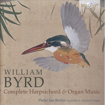 윌리엄 버드: 하프시코드 & 오르간 독주 작품집 (William Byrd: Works for Harpsichord and Organ) (9CD Boxset) - Pieter-Jan Belder