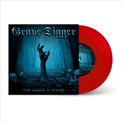 Grave Digger - The Grave Is Yours (7" Transparent Red Vinyl Single LP)