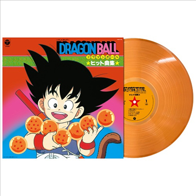 Various Artists - TV Anime Dragon Ball Best Hit (TV만화 드래곤볼 베스트 히트) (Clear Orange Vinyl LP)