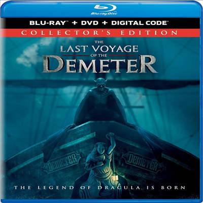 The Last Voyage of the Demeter (Collector's Edition) (데메테르 호의 마지막 항해) (2023)(한글무자막)(Blu-ray + DVD)