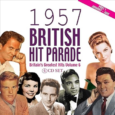 Various Artists - British Hit Parade 1957 Part 1 (4CD Set)
