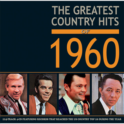 Various Artists - Greatest Country Hits Of 1960 (4CD)