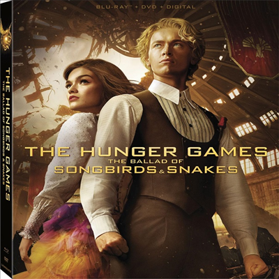 The Hunger Games: The Ballad of Songbirds &amp; Snakes (헝거게임: 노래하는 새와 뱀의 발라드) (2023)(한글무자막)(Blu-ray + DVD)