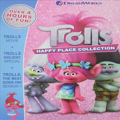 Trolls: Happy Place Collection (트롤: 해피 플레이스 컬렉션)(지역코드1)(한글무자막)(DVD)