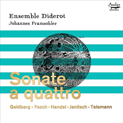 사중 소나타 (Sonate A Quattro)(CD) - Johannes Pramsohler