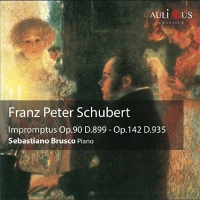 슈베르트: 즉흥곡 (Schubert: Improptus 90 D 899 & D 935)(CD) - Sebastiano Brusco