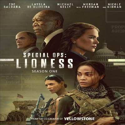 Special Ops: Lioness - Season One (라이어니스: 특수 작전팀 - 시즌 1) (2023)(지역코드1)(한글무자막)(DVD)