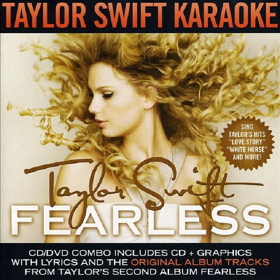 Taylor Swift - Fearless - Karaoke (CD+DVD)