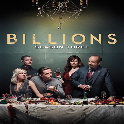 Billions: Season Three (빌리언스: 시즌 3) (2018)(지역코드1)(한글무자막)(DVD)