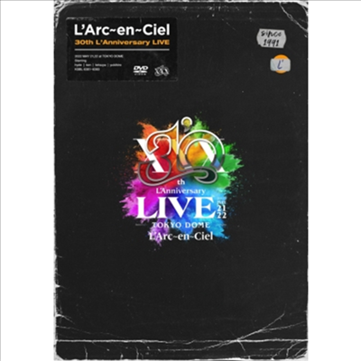 L&#39;Arc~En~Ciel (라르크 앙 시엘) - 30th L&#39;anniversary Live (지역코드2)(3DVD)
