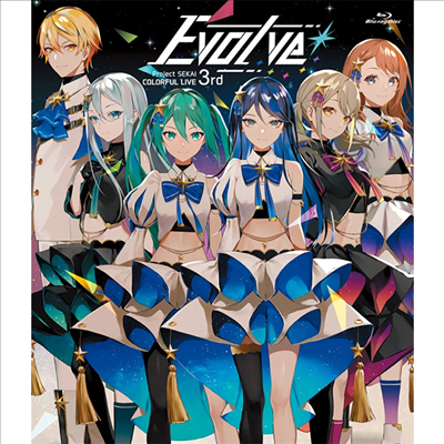 Various Artists - Project Sekai Colorful Live 3rd -Evolve- (Feat. Hatsune Miku) (2Blu-ray)(Blu-ray)(2024)