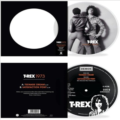 T. Rex - Teenage Dream: 50th Anniversary (Ltd. Ed)(Picture 7 inch Vinyl)