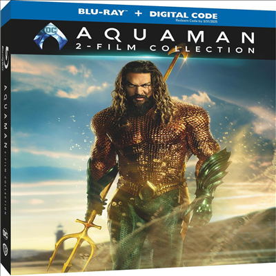 Aquaman 2-Film Collection (아쿠아맨/아쿠아맨과 로스트 킹덤)(한글무자막)(Blu-ray)