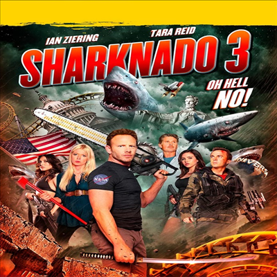 Sharknado 3: Oh Hell No! (샤크네이도 스톰) (2015)(지역코드1)(한글무자막)(DVD)(DVD-R)