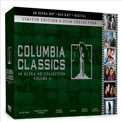 Columbia Classics 4K Ultra HD Collection Volume 4 (컬럼비아 클래식스 4K 울트라 HD 컬렉션 볼륨 4)(한글무자막)(4K Ultra HD + Blu-ray)
