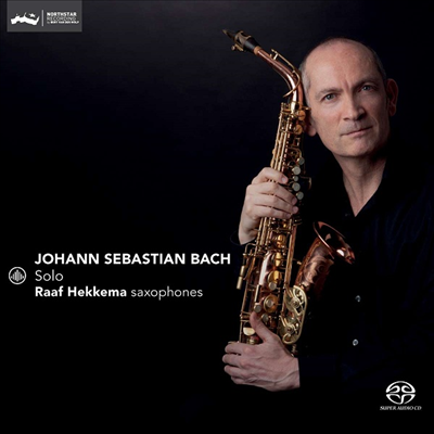 바흐: 색소폰을 위한 파르티타 (Solo - Bach: Partitas for Saxophone) (SACD Hybrid) - Raaf Hekkema