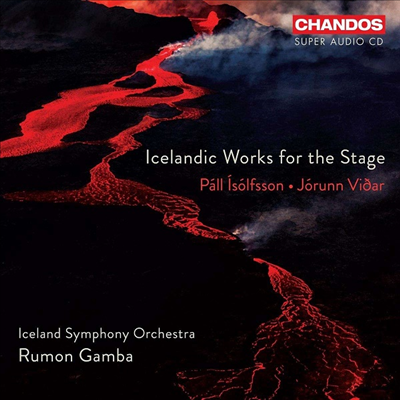 20세기 아이슬란드 작곡가들의 무대를 위한 관현악 작품집 (Icelandic Works for the Stage - Pall Isolfsson & Jorunn Vidar) (SACD Hybrid)(CD) - Rumon Gamba