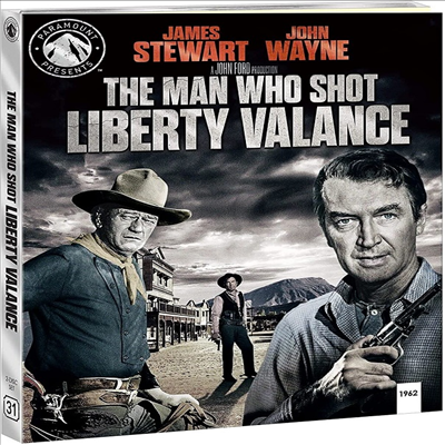 The Man Who Shot Liberty Valance (리버티 밸런스를 쏜 사나이) (1962)(한글무자막)(4K Ultra HD + Blu-ray)