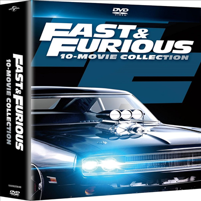 Fast & Furious: 10-Movie Collection (분노의 질주: 10 무비 컬렉션)(Boxset)(지역코드1)(한글무자막)(DVD)