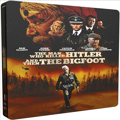 The Man Who Killed Hitler And Then The Bigfoot (히틀러를 죽인 남자) (2018)(Steelbook)(한글무자막)(4K Ultra HD + Blu-ray)