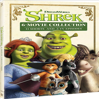 Shrek: 6-Movie Collection (슈렉: 6 무비 컬렉션)(Boxset)(지역코드1)(한글무자막)(DVD)